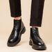 European Warm Series Men's Martin Winter Mid-Top British Style Fleece-Lined Warm Thick-Soled High-Top Trendy Genuine Leather Casual Ankle_vogvips.com