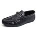 SHLIANG Fashion Men's Slip-On Flat Bottom Casual Loafers Soft Bottom Comfortable Durable Polyurethane Upper Flats X0031_vogvips.com