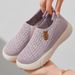 Women's Versatile Spring Non-Smelly Casual Shoes Soft Sole Sneakers Mesh Breathable Flats_vogvips.com