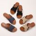 Women's Summer Outdoor Bohemian Fashion Metal Non-slip Wedge Beach Sandals_vogvips.com