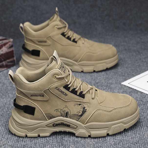 European Warm Series Labor Protection Men's Spring Office Work Construction Site Waterproof Non-slip Wear-resistant Sports Hiking Martin_vogvips.com