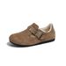 Genuine Leather Cow Suede Big Toe Cotton Style Plush Winter Women's Outdoor Furry Shoes Slip-On_vogvips.com