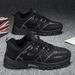 Fleece-Lined Warm Work Shoes, Slip-Resistant And Wear-Resistant, For Construction Work, Outdoor Travel, Hiking, Versatil_vogvips.com