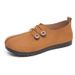 Women's Versatile Spring New With Soft Soles Non Tiring Polyurethane Lightweight And Fashionable Flat Casual Shoes_vogvips.com