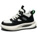 High-top Men's Autumn Winter New Sports Fleece-lined Warm Double Cotton Men Thick-soled Trendy Shoes Casual Sneakers_vogvips.com