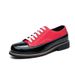 Unbeatable Quality Autumn And Winter New Colored Canvas Boys' Business Casual Leather Breathable Low Top Lace Up Lefu Formal Shoes_vogvips.com