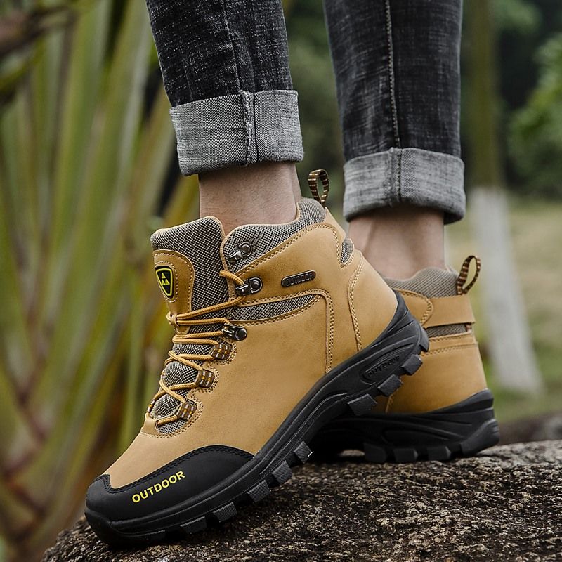 Outdoor Shoes Men's Hiking Shoes Large Size Hiking Casual Shoes Running Shoes_vogvips.com