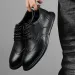 Big Size Mens Formal Genuine Leather British Stylish Business Dress Flats High Quality Brogues Oxford Shoes Men_vogvips.com