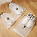 Drawstring Shoe Storage Bags – Reusable Non-Woven Dustproof Organizer For Shoes & Accessories (Transparent/Cat/Bear Designs)_vogvips.com