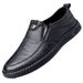 】Men's Business Shoe Set With Anti Slip Breathable Soft Soled Leather Shoes For Middle-aged And Elderly Men_vogvips.com