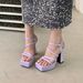 2025 Spring And Summer New Cross Strap Thick High Heel Waterproof Platform Pink Square Toe Women's Sandals_vogvips.com