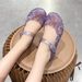 2024 New Cross-Border Jelly Children's Summer Princess Shoes Mid-High Heel Crystal Girls' Baby Sandals_vogvips.com