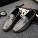 Men’s Shoes Summer New Soft Sole Breathable Men's Casual Leather Shoes Toad Shoes Driving Shoes_vogvips.com