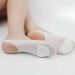 Invisible Boat Women Summer Silicone Non-Slip Socks For High Heels Shoes Ice Silk Thin Half-Palm Suspender Sock_vogvips.com