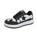 Summer Women's Sneakers New Star Thick Bottom Flat Patchwork Color Ladies Casual Fashion Anti-slip Women Vulcanize Shoes_vogvips.com