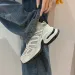 Women's Retro Chunky Sneakers Colorblock Platform Casual Shoes Autumn Student Sports Runnin Thick Sole Heiht_vogvips.com