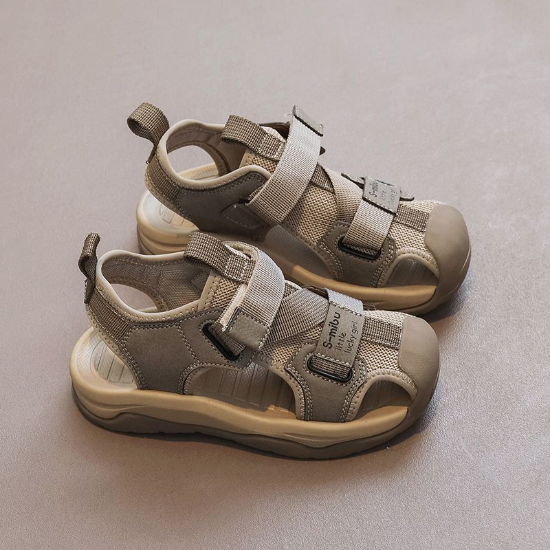 Girl Sports Closed Toe Summer Sandals_vogvips.com