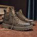 European Warm Series Winter British Style Men's Fleece-Lined High-Top Work Youth New Casual Shoes Fashion Lace-Up Martin Boots_vogvips.com