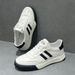 Genuine Leather Thick-Soled German Training Spring Casual White Trendy 2025 New Black Fashion Versatile Men's Shoes_vogvips.com