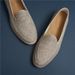 Men's Shoes New Spring/Summer Casual Slip On Loafers, Genuine Leather, Handmade, Breathable, Versatile_vogvips.com