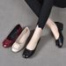 Women's Moccasins Soft Soled Slip on Square Toe Breathable Versatile Comfortable Shoes for Spring Autumn Middle-Aged And Elderly_vogvips.com
