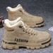 European Warm Series Snow Winter 2025 New Thickened Fleece Cold-Proof Warm Cotton Shoes Men's Martin Boots_vogvips.com