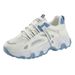 2026 New Spring Women's Dad Shoes, Breathable Mesh Sneakers, Trendy Ins Style, Versatile Casual White Shoes For Students_vogvips.com
