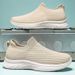 Men's New Style Flying Woven Breathable And Odorless Casual Polyurethane Lightweight One Foot Cloth Shoes, High_vogvips.com