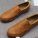 Suitable For All Seasons 2024 Spring New Slip-On Soft Sole Business Formal Waterproof Men's Casual Leather Shoes Sneakers_vogvips.com