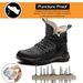 High Top Labor Protection Smashing, Anti Piercing, Breathable, Lightweight Steel Toe Protective Safety Shoes,_vogvips.com