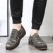 Euro Step 2025 Old Beijing Cloth Sports Work Flat Slip-On Cowhide Sole Men's Casual Dad Shoes_vogvips.com
