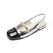 Baotou Sandals Women's Flat Bottom Wear French One-word Strap Single Shoes Small Fragrant Mary Jane Shoes_vogvips.com