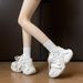 2026 Spring New Korean Style Breathable Dad Shoes For Women, Ins Student Casual Shoes, Thick-Soled Running Sneakers,_vogvips.com