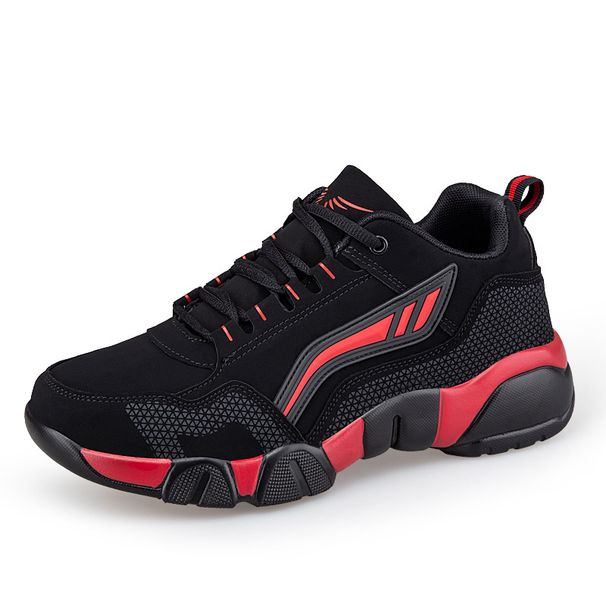 Spring And Autumn For Teenagers Students Outdoor Sports Casual Waterproof Leather Running Men's Non-Slip Travel Shoes_vogvips.com