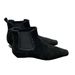 Sheepskin Version~Vintage Small Square Toe Wedge Flat For Women 2025 Versatile Short Slim Boots_vogvips.com