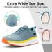 FitVille Toe Box Men'S Shoes Cushioned Extra Wide Width Non Slip Running Shoe Comfortable Lightweight Sneakers For Fat_vogvips.com