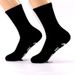 Mid-cylinder all-cotton casual sports socks explosive sole creative letter non-slip adhesive floor socks_vogvips.com