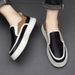 Fashion New Platform Men’s Shoes Fashion Slip On Casual Walking Sneakers Chunky Men Loafers Trend Comfortable Espadrilles Fisherman_vogvips.com