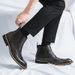 Men's High Top Leather Shoes Men's Trendy Martin Business Boots British Style 2026 New Item_vogvips.com