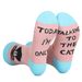 Large size cat dog animal letters men's socks jacquard women's gift autumn and winter thick mid-tube socks_vogvips.com
