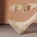 Korean-style Wedge Heel With Rhinestone Straps, Versatile Petite Women, 2026 Summer New Beach Sandals For Women_vogvips.com