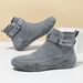 Retro Style Martin Boots Men's Leather Large Size Men's Shoes High Top Wear-resistant Outdoor Casual Shoes_vogvips.com
