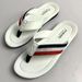 Men's Stylish Color Blocked Woven Leather Flip Flops Non-Slip Odor Resistant Lightweight Breathable for Home And Outdoor Wear Perfect for Beach Days_vogvips.com