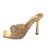 Cross-Border Foreign Trade French Square Toe Open-Toe High Heel Slippers Casual One-Line Fashionable Outdoor Mid-Heel_vogvips.com