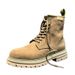 Martin Boots Men's Couple Warm And Heightened Big Head High-top Tooling Boots Boots_vogvips.com