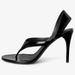 Round Toe With Ankle Strap, Glossy PU Upper & Slip-On Design, Comfortable High Heels For Summer (Sizes 34-46, Multiple Colors)_vogvips.com