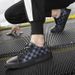 Men's Shoes Board Shoes Little White Shoes Low-top Cowhide Surface Printed Flat-bottomed Sports And Leisure Shoes_vogvips.com