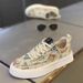 Printed Permeable Canvas Shoes For Men With Permeable Student Sports Casual Sneakers_vogvips.com