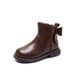 Girls' Autumn Winter Children's Short 2025 New Style Kids Little Girl Shoes Bowknot Princess Boots_vogvips.com