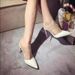 Fashionable Women's Pointed-toe Slippers With Thin Heels, 2025 Spring-summer New Style, Sexy Transparent Pointed-toe,_vogvips.com